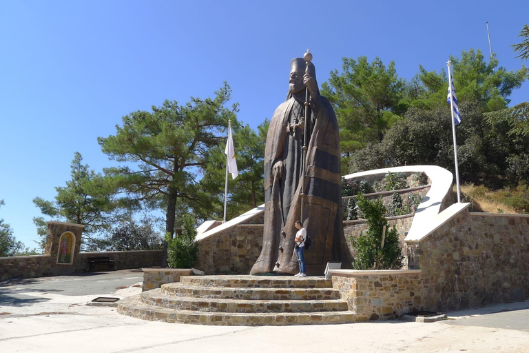 From Larnaca: Troodos Highlights Kykkos, Throni & Kakopetria