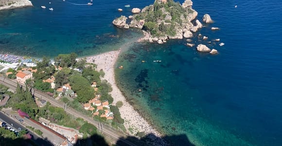 Taormina, Isola Bella Strand und Messina Tour. Abfahrt von Messina