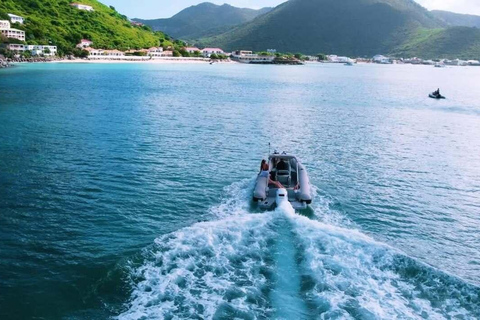 Saint Martin: Boat excursion between beaches, lagoon, and a stop at Maho