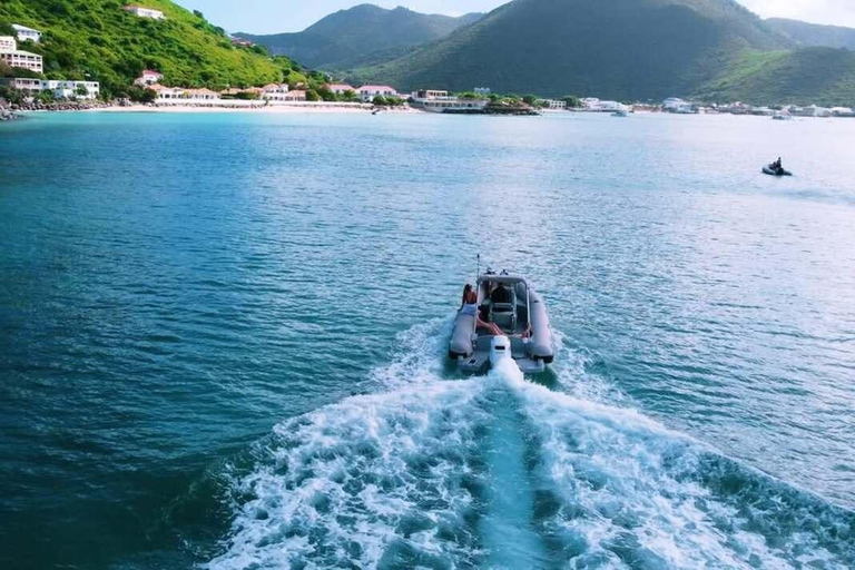 Saint Martin: Boat excursion between beaches, lagoon, and a stop at Maho