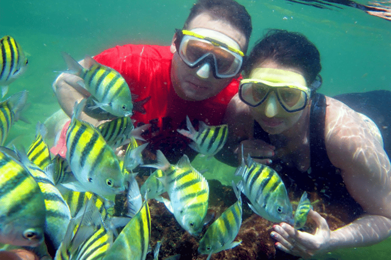 Santa Marta: Taganga Strand Snorkelen Tour met Transfer