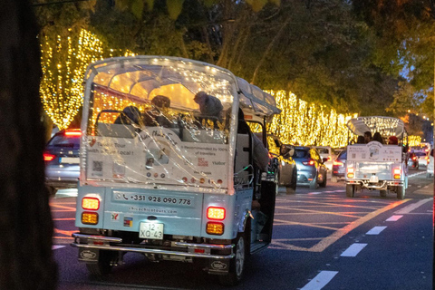 Lisbon: Christmas Lights Tuk-Tuk Tour with Local Guide