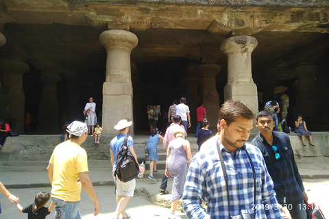 Mumbai: Cavernas de Elephanta com tour guiado por profissionaisCavernas de Elephanta em Mumbai com tour guiado por profissionais