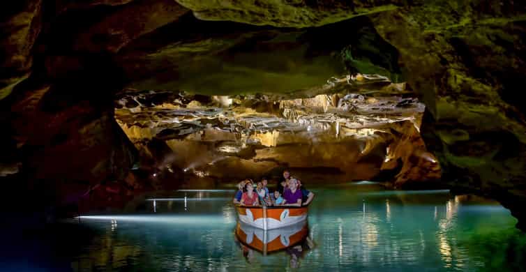 From Valencia: San José Caves Guided Tour with Boat Ride