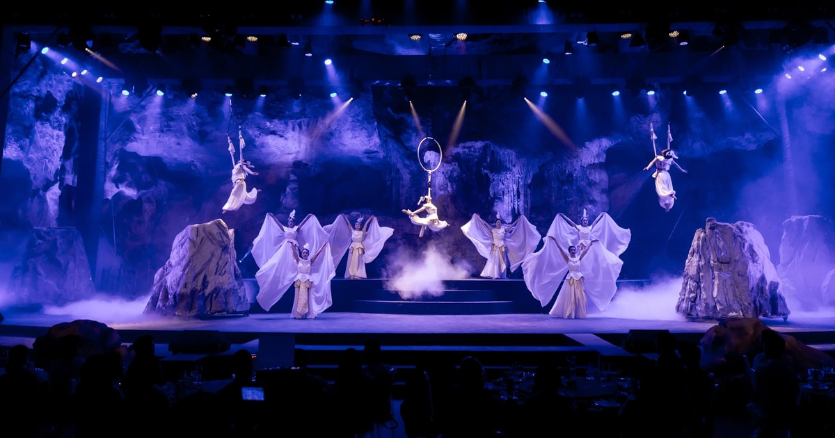 Best Family & Friend Day Trips and Activities in Vietnam 53 Halong Dragon Pearl Cave: Artistic Live Performance & Dinner