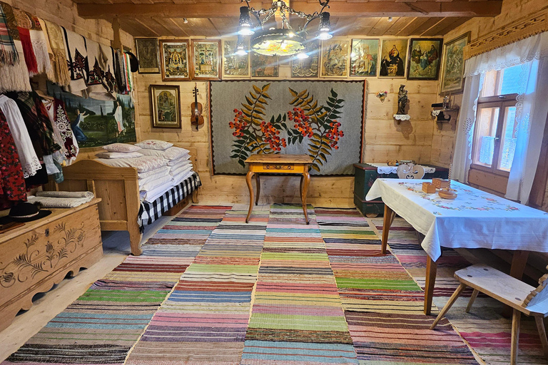 Zakopane: Tatra Mountains Tour with Tank Paintball & Cheese
