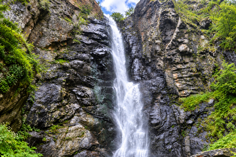 From Stepantsminda: Gveleti waterfall & Sno stone
