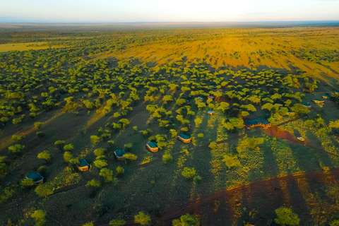 Safari en camping en grupo de 5 días por el Serengeti, Ngorongoro y ManyaraSafari en grupo de 5 días por el Serengeti, el Ngorongoro y el Lago Manyara