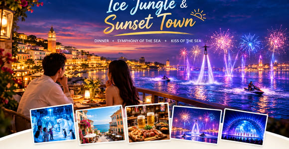 Phu Quoc: Ice Jungle & Sunset Town with Dinner & Sea Shows