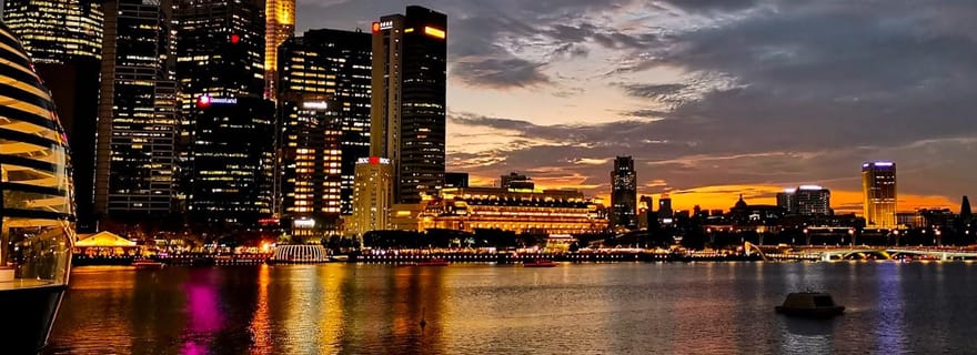 Singapour : Sunset City Tour en Kick Scooter