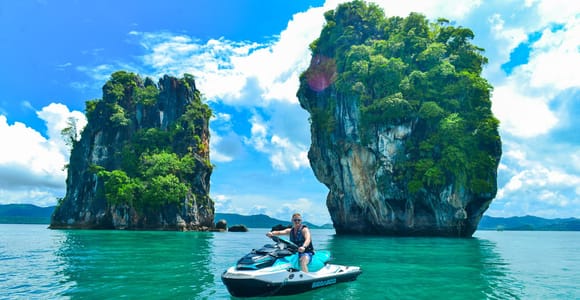 Phuket: 5 or 8-Island Jet Ski Tour with Lunch and Transfer
