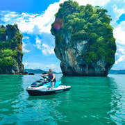 Phuket: 5 or 8-Island Jet Ski Tour with Lunch and Transfer Phuket: 5 or 8-Island Jet Ski Tour with Lunch and Transfer