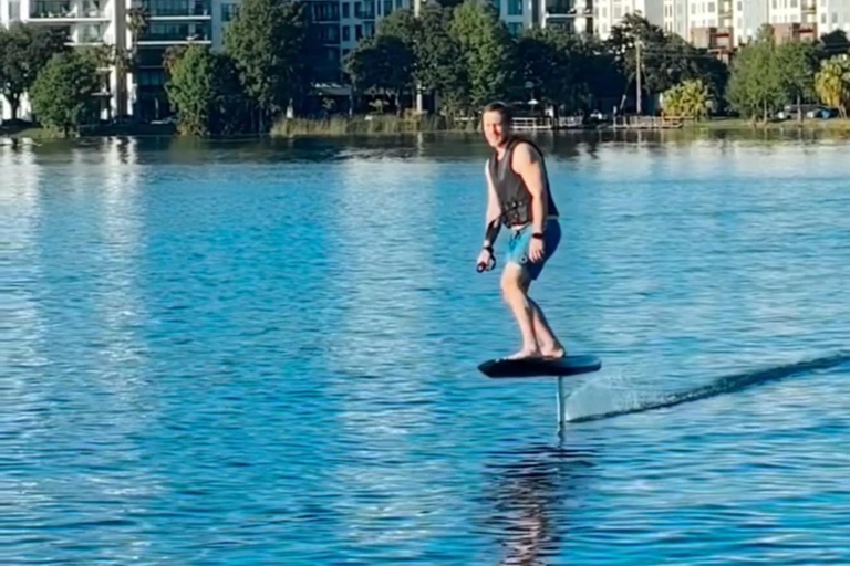 Orlando, Florida: E-Foil Lesson - Glide Above the Water!