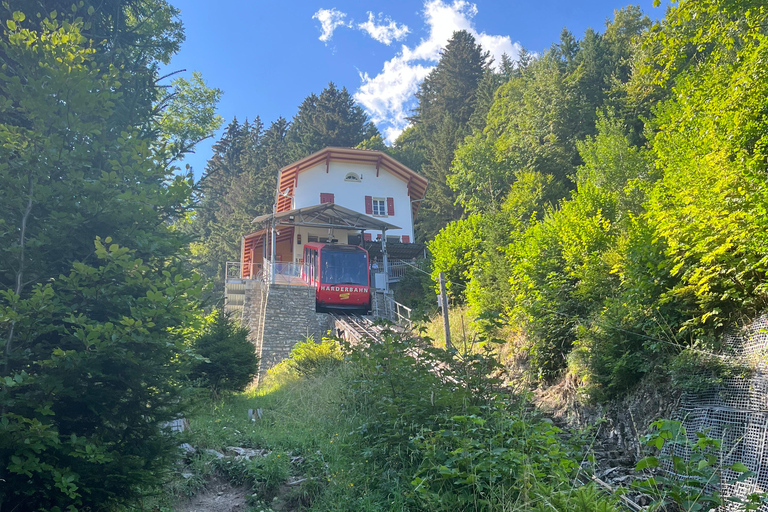 Interlaken: Begeleide wandeling naar Harder Kulm met Zwitserse triatleet