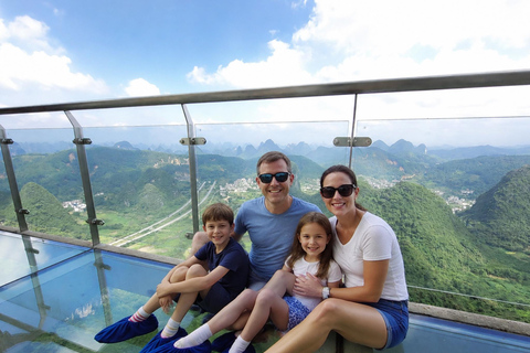 Yangshuo: Ruyi Peak, E-Bike & Liu Sanjie Show Full Day Tour Private Tour With & Guide