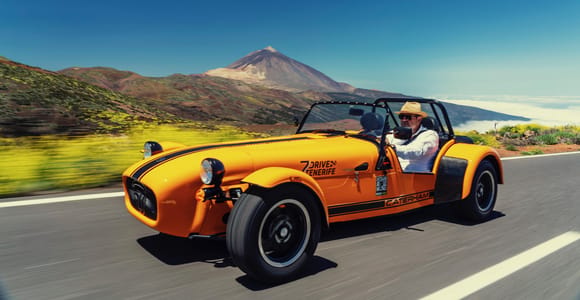 Tenerife North: Discovery of the Island in a Caterham Lotus 7