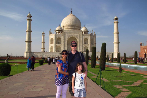 阿格拉免排队：泰姬陵和阿格拉堡私人观光泰姬陵导览游（含门票）