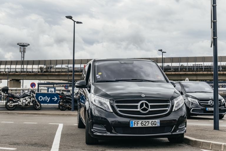 Paris: Private Transfer to/from Orly Airport Paris to Orly: 7:00 AM to 9:00 PM