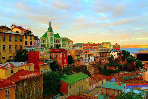 Ganztägiges Abenteuer Valparaíso &amp; Viña del Mar ab Santiago