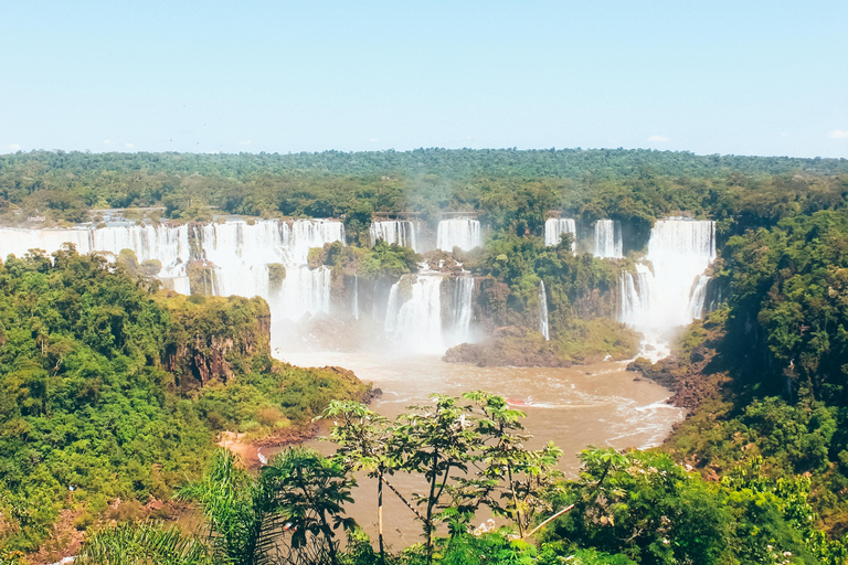 Dia inteiro nas Cataratas do Iguaçu em ambos os lados - Brasil e Argentina