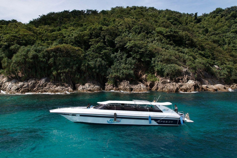 Phuket: Racha en Banana Beach per speedboot met lunch