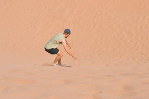 Depuis Agadir : Planche à sable et quad dans les dunes de Timlaline