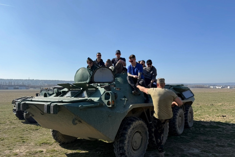 Budapest: MTLB Tank Driving Experience with BTR Ride