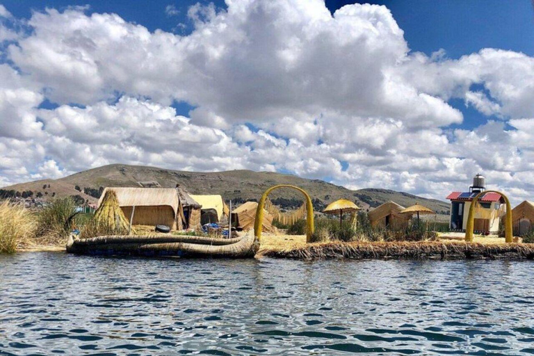 Uros Floating Islands and overnight stay in a hostel