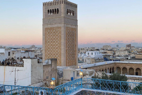 Private VIP Tour: Carthage & Medina & Sidi Bou Said PickUp From : Monastir ( Any Hotel & Airbnb )