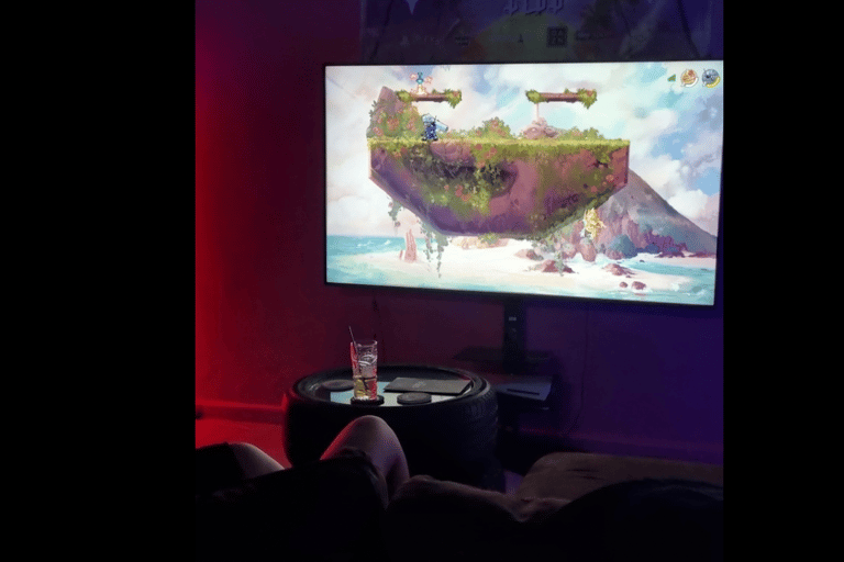 Corralejo: Ticket to the Movie-Gamer Bar + 2 Free Cocktails