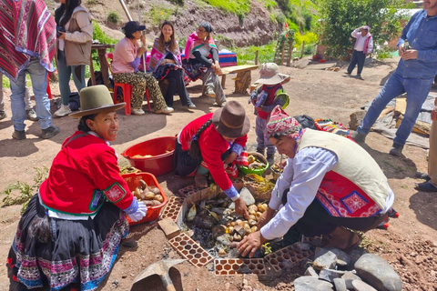 Flavor and Culture in Parcarhuasi: Ancestral Textiles and Pachamanca Banquet
