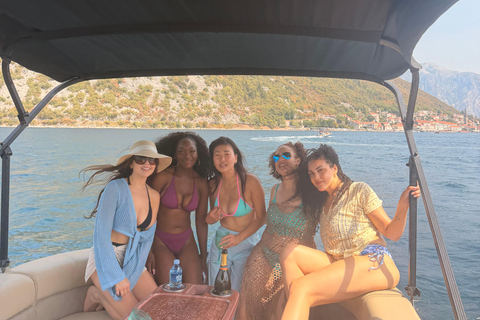 Kotor: Luxury Catamaran Cruise - Swimming with SEA BOB+drink