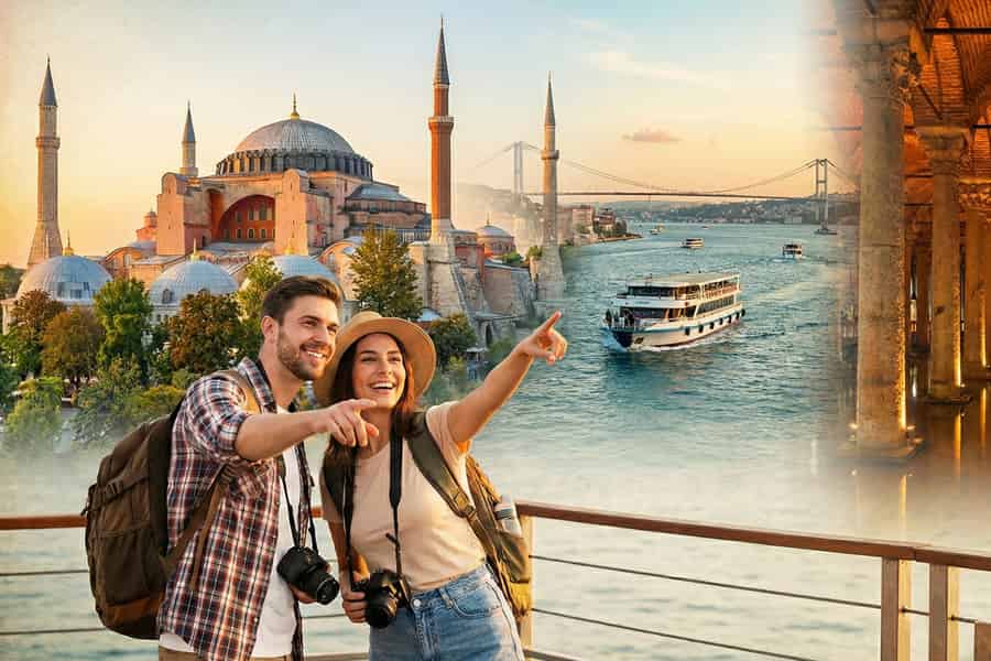 Tickets für die Hagia Sophia, die Basilika Zisterne & eine Bosporus-Bootsfahrt. Foto: GetYourGuide Tickets für die Hagia Sophia, die Basilika Zisterne & eine Bosporus-Bootsfahrt. Foto: GetYourGuide