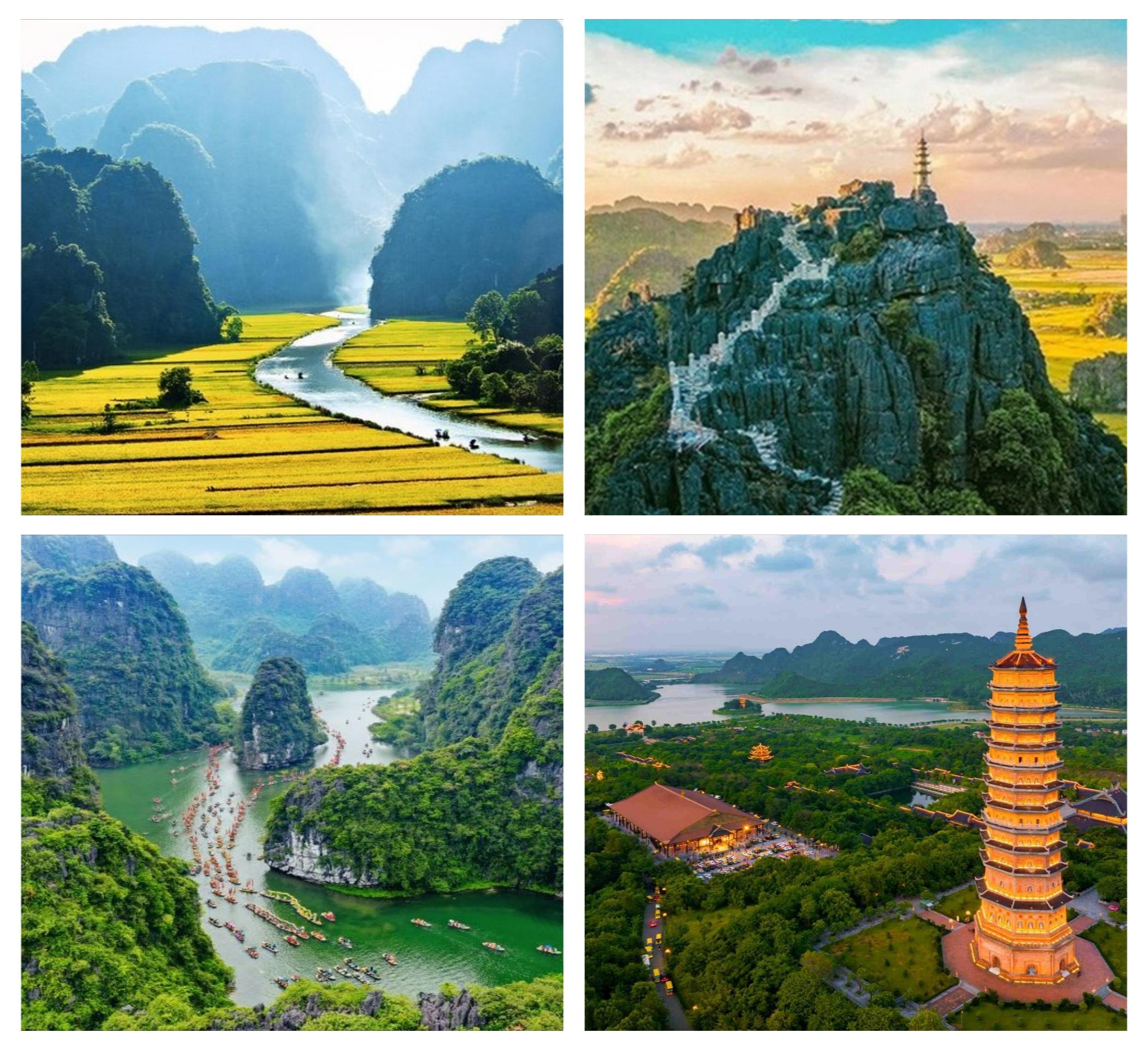 2-tägige Ninh Binh-Tour mit Unterkunft und Mahlzeiten, Kleingruppentour