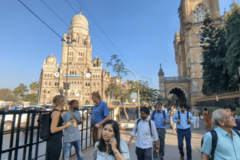 Mumbai: City Tour with Hotel Pickup and Drop-off Driver Guided Private City Tour + Group Elephanta Caves Tour