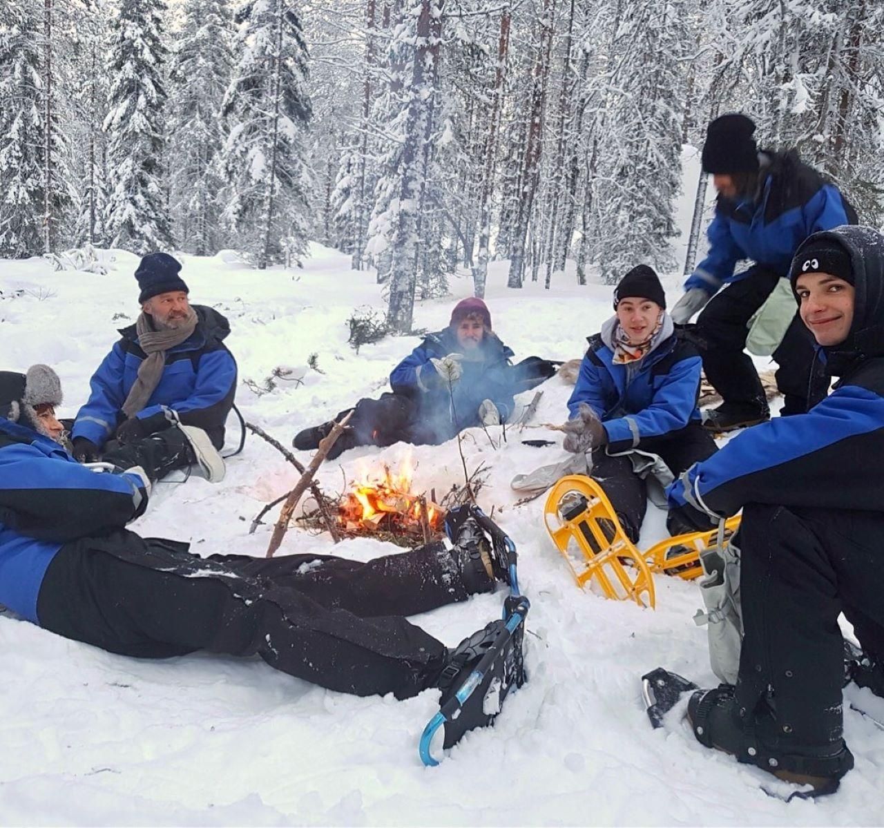 Luleå : Nordic Winter Skills - 3 Stunden inklusive Mittagessen