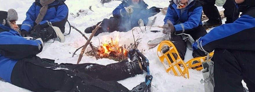 Luleå : Nordic Winter Skills - 3 heures, déjeuner compris