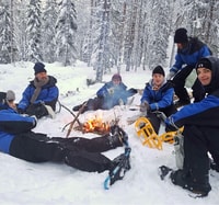 Luleå , Nordic Winter Skills - 3 Stunden inklusive Mittagessen - Hizvo