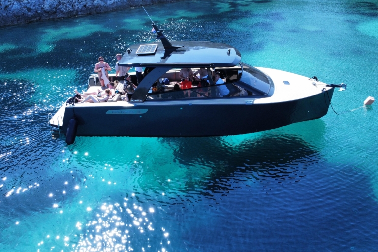 Split: Blue Cave, 5 Islands, & Snorkeling Speedboat Tour
