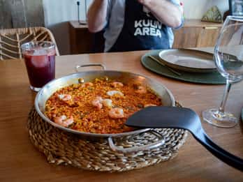 Malaga: Authentieke Paella kookles met Sangría