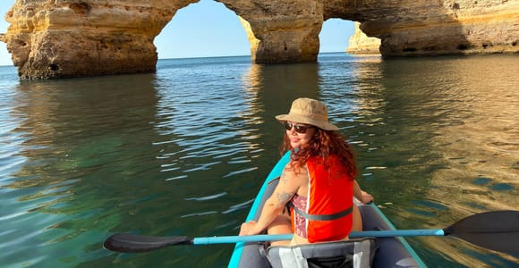 Adventure: Secret Caves and Hidden Beaches Beyond Benagil, Max. 4 Kayaks