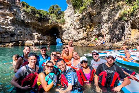 Paddle boarding from Sorrento to Bagni Regina Giovanna