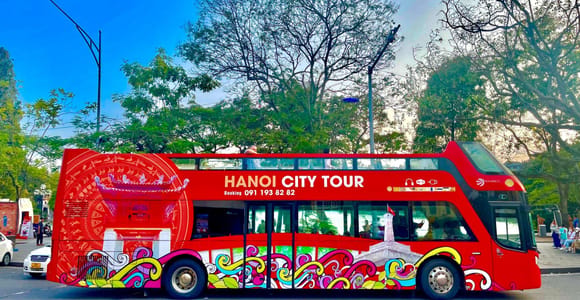 Hanoi: 4 Hour Hop on Hop off Bus Tour