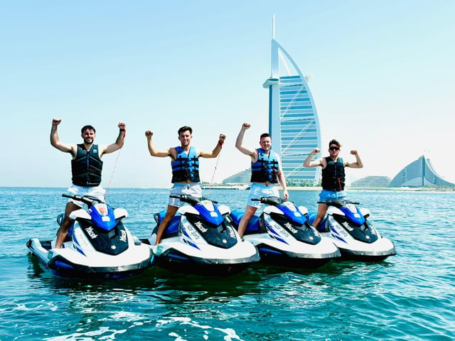 Dubai: Excursión en moto acuática por Burj Al Arab y Atlantis the Palm