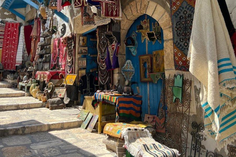 Private VIP Tour: Carthage & Medina & Sidi Bou Said PickUp From : Monastir ( Any Hotel & Airbnb )