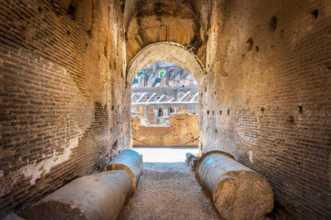 Rome: Colosseum Underground Small Group Guided Tour (8 pax)