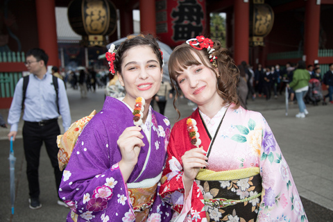 Traditionelles Kimono-Verleih-Erlebnis in TokioTokio: Kimono-Verleih für 1 Tag