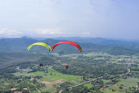 Chiang Mai Paramotor Flying Experience 15-20 Minute Flight Only