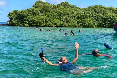 Cartagena: VIP-tour naar de 5 Rosario-eilanden met planktonplanCartagena: VIP-tour naar de 5 Rosario-eilanden met Plankton Plan