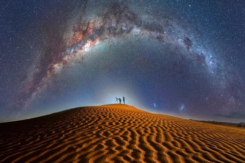 Doha: Moonlight Desert Safari with 4x4 & Camel Experience